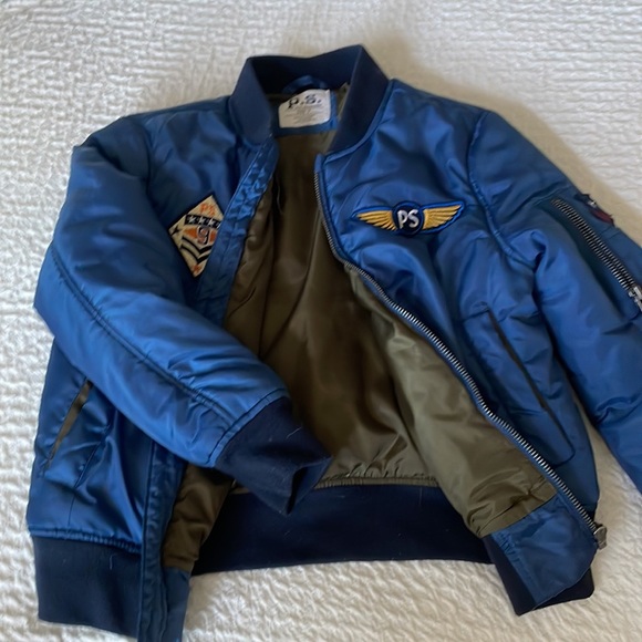 P.S. by Aeropostale kids bomber jacket size 7 - Picture 2 of 5